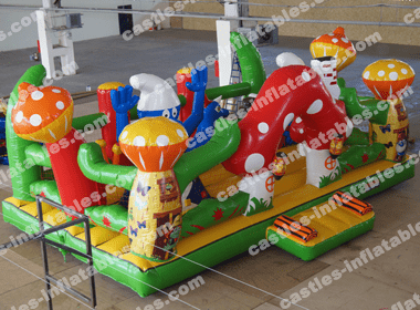 Inflatable castle "Fairy world"