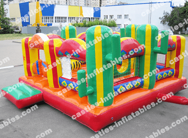 Inflatable castle "Cactus"