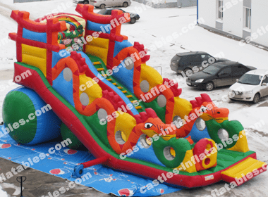 Inflatable slide "Yin Yang 4"