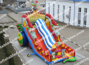 Inflatable slide "Serpent Gorynych 5 maxi"