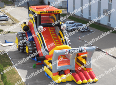 Inflatable slide "Bulldozer 5"