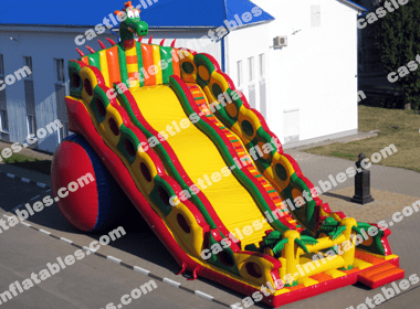 Inflatable slide "Super Dragon 7"