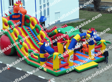 Inflatable playground 2 in 1 “Three Dragons 4”