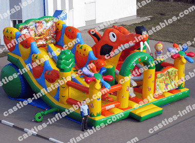 Inflatable playground 2 in 1 “Fairy Tale 3”