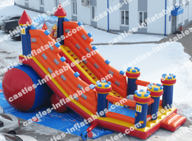 Inflatable slide "Palace 4"