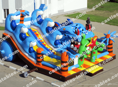Inflatable playground 2 in 1 “Pacific 3”
