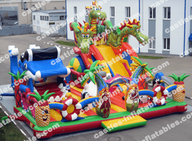 Inflatable playground 2 in 1 “Limpopo 4”
