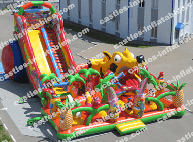 Inflatable playground 2 in 1 “Leader-complex 5”