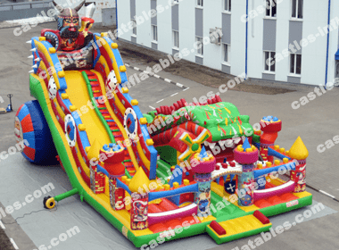 Inflatable playground 2 in 1 “Dragon Castle 5”