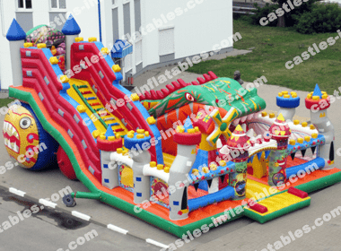 Inflatable playground 2 in 1 “Dragon Castle 4”
