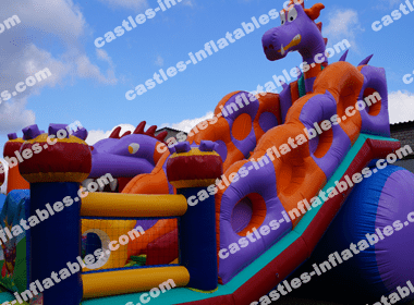 Inflatable playground 2 in 1 “Good Lizard 4”