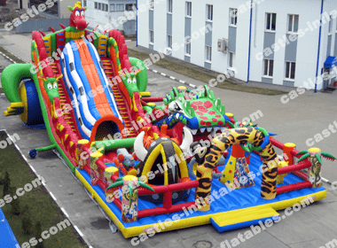 Inflatable playground 2 in 1 “Dino maxi 5”