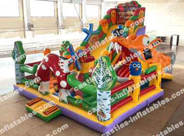 Inflatable playground 2 in 1 “Birch Grove 5”