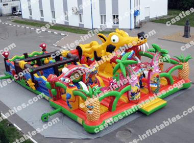 Inflatable playground 2 in 1 “Sea squirrel 2”