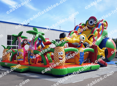 Inflatable playground 2 in 1 “Minions 7”