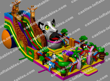 Inflatable playground "Savannah-Lemur 5"