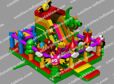 Inflatable playground "Castle 2"
