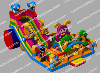 Inflatable playground "Forest 2 variation 1"